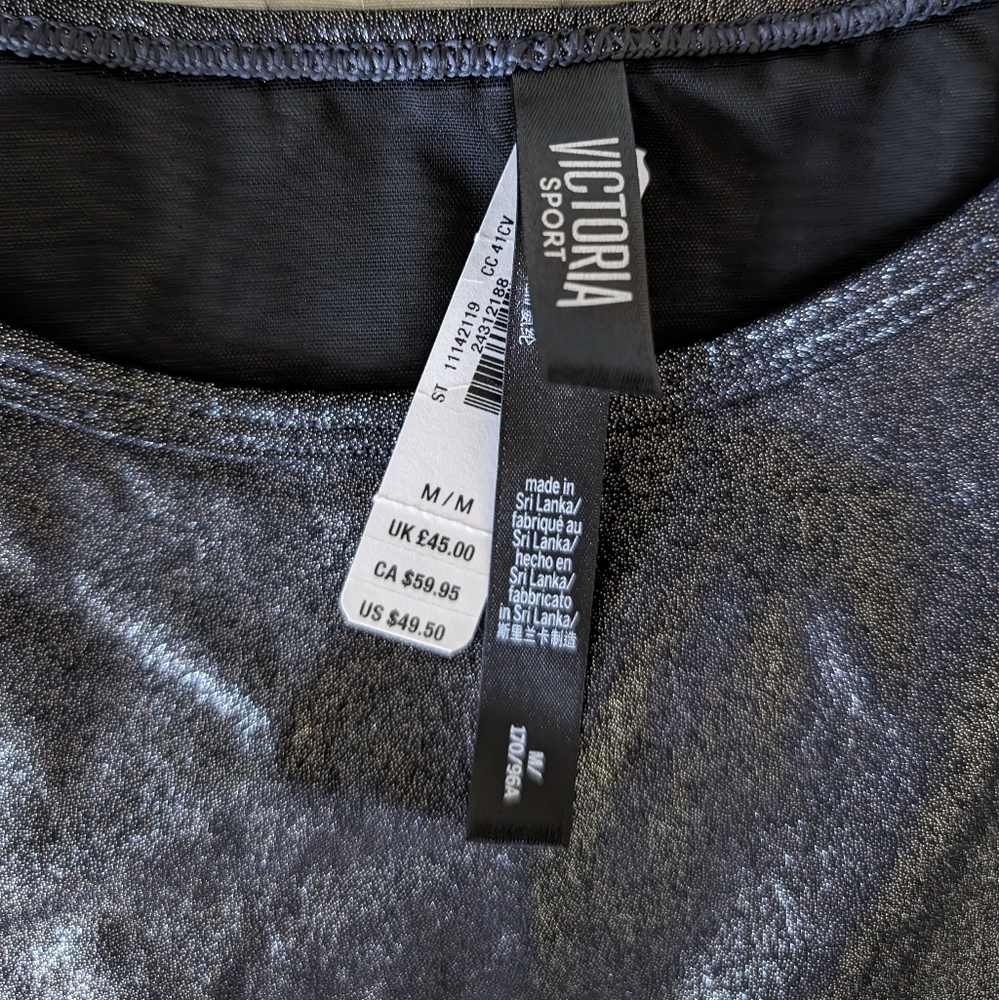 Victoria's secret sport metallic bodysuit - Picture 2 of 5